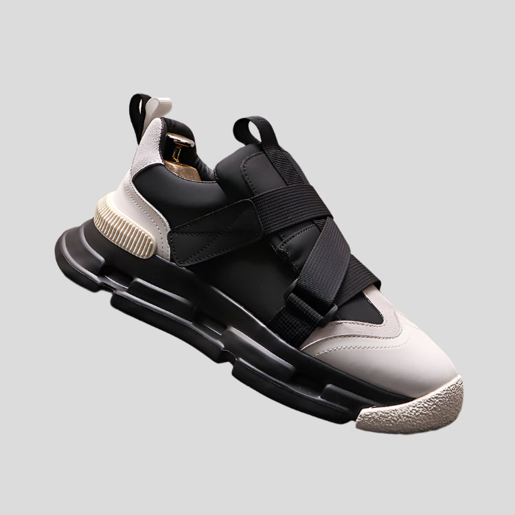 Celonox Monochrome Secure-Fit Chunky Sneakers